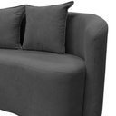 Ver mais imagens de Sofá Decorativo Montreal 150cm Orgânico Suede Cinza