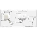 Ver imagem 6 de Ducha Potenza Eletrônica Blindada Pressurizada Turbo 7800w 220v Cardal