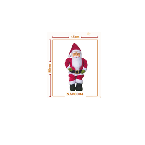 BONECO DE PAPAI NOEL 85CM