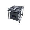 Fogão Industrial 4 Bocas com Forno N.E 4QDG 40x40cm Tron - 1