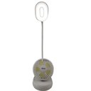 Ver imagem 4 de Luminaria Ventilador Flexivel Ajustavel Led 2 em 1 Abajur de Mesa Sem Fio USB Regulavel 3
