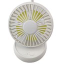 Ver mais imagens de Luminaria Ventilador Flexivel Ajustavel Led 2 em 1 Abajur de Mesa Sem Fio USB Regulavel 3