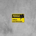 Ver imagem 3 de Combo 10 Placas de Sinalização Perigo Cerca Eletrificada 20x15 Acesso - S-219 F9e