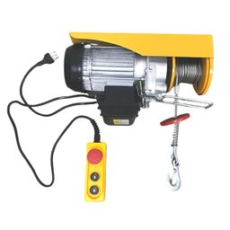 Guincho Elétrico Talha de Coluna 350 a 700kg Elevação 12 Metros 1200w 220v Importway Iwge350/700-02 - 2