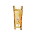 Ver imagem 2 de Arandela Artesanal de Bambu 45cm com Lâmpada 3w
