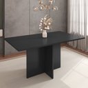 Ver imagem 2 de Mesa Para Sala de Jantar Paris 160cm 6 Lugares Tampo MDP Casa D