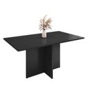 Ver imagem 5 de Mesa Para Sala de Jantar Paris 160cm 6 Lugares Tampo MDP Casa D