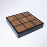 Tabuleiro Jogo Da Velha Com Caixa Para Acomodar As Peças 21Cm - 3