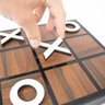 Tabuleiro Jogo Da Velha Com Caixa Para Acomodar As Peças 21Cm - 5