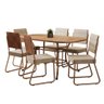 Conjunto Sala de Jantar com Mesa e 6 Cadeiras Fênix Carraro  - 2