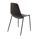 Ver imagem 4 de Cadeira Fixa Concha Miami Fratini Preto