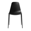 Ver imagem 2 de Cadeira Fixa Concha Miami Fratini Preto