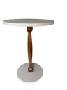 Ver imagem 1 de Mesa Monope na Cor Off White Pé Amendoa Espiral