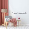 Adesivo Decorativo Frase o Essencial É Invisível Aos Olhos Decoração Sala Kanto Store Adesivo de Par - 1