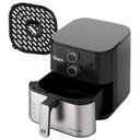 Ver imagem 1 de Fritadeira Air Fryer Inox Compact 4,6l Oster sem Óleo 127v