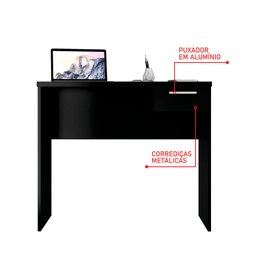 Mesa Office NT 2000 Preto - Notável - 3