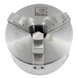Placa Para Torno Com 3 Castanhas 160mm Universal Ferro Fundido Eda - 2