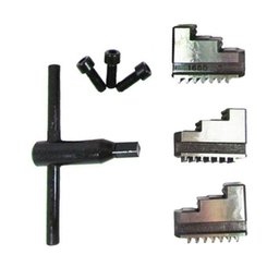 Placa Para Torno Com 3 Castanhas 160mm Universal Ferro Fundido Eda - 4