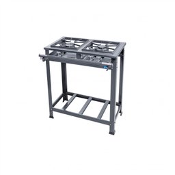 Fogão Industrial 2 Bocas com Porta Panelas ECO N.E 1QS 1QD 30x30cm Tron - 1