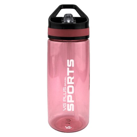 Garrafa Squeeze Aerobic Plástico com Bico 650ml Academia Vg+