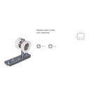 Ver imagem 2 de Roldana Reta para Porta de Correr em Nylon Tr38 Par
