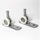 Ver imagem 3 de Roldana Reta para Porta de Correr em Nylon Tr38 Par