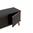Ver imagem 6 de Rack Kappesberg 3 Portas Preto Fosco 136cm