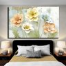 Quadro Decorativo Floral Borda Infinita em Canva 80 x 160cm 4/QUADROS - 3