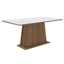 Ver imagem 7 de Conjunto Sala de Jantar Tampo de Vidro 6 Cadeiras Rustic/Branco/Imperial Avenca Madesa