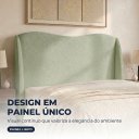 Ver imagem 2 de Cabeceira Cama Box Casal 140 cm Vivace Bouclê B05 - D'Rossi