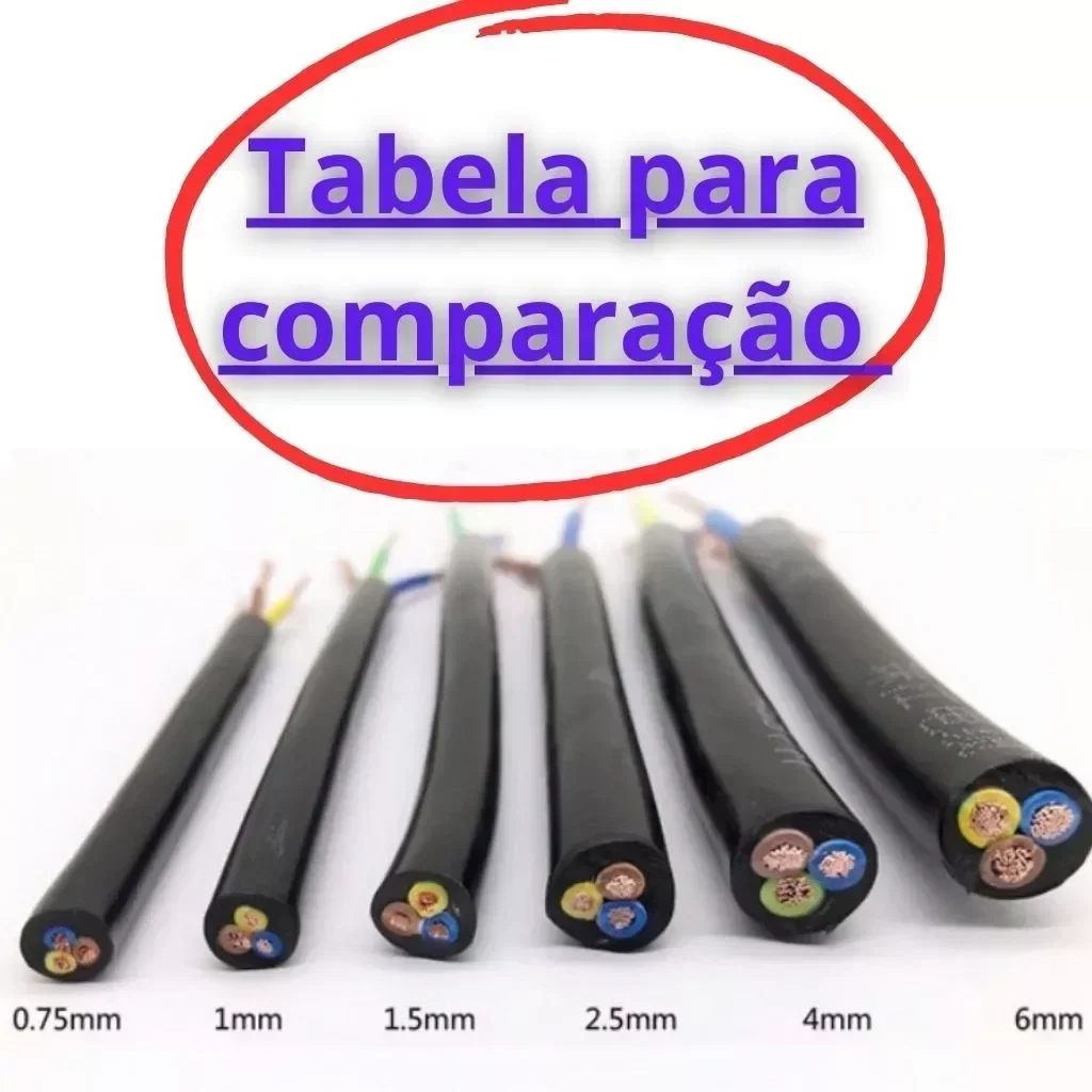 Fio Cabo Flexivel Pp 3 Vias 3x2,5mm Rolo 100mts P/ Extensao - 8