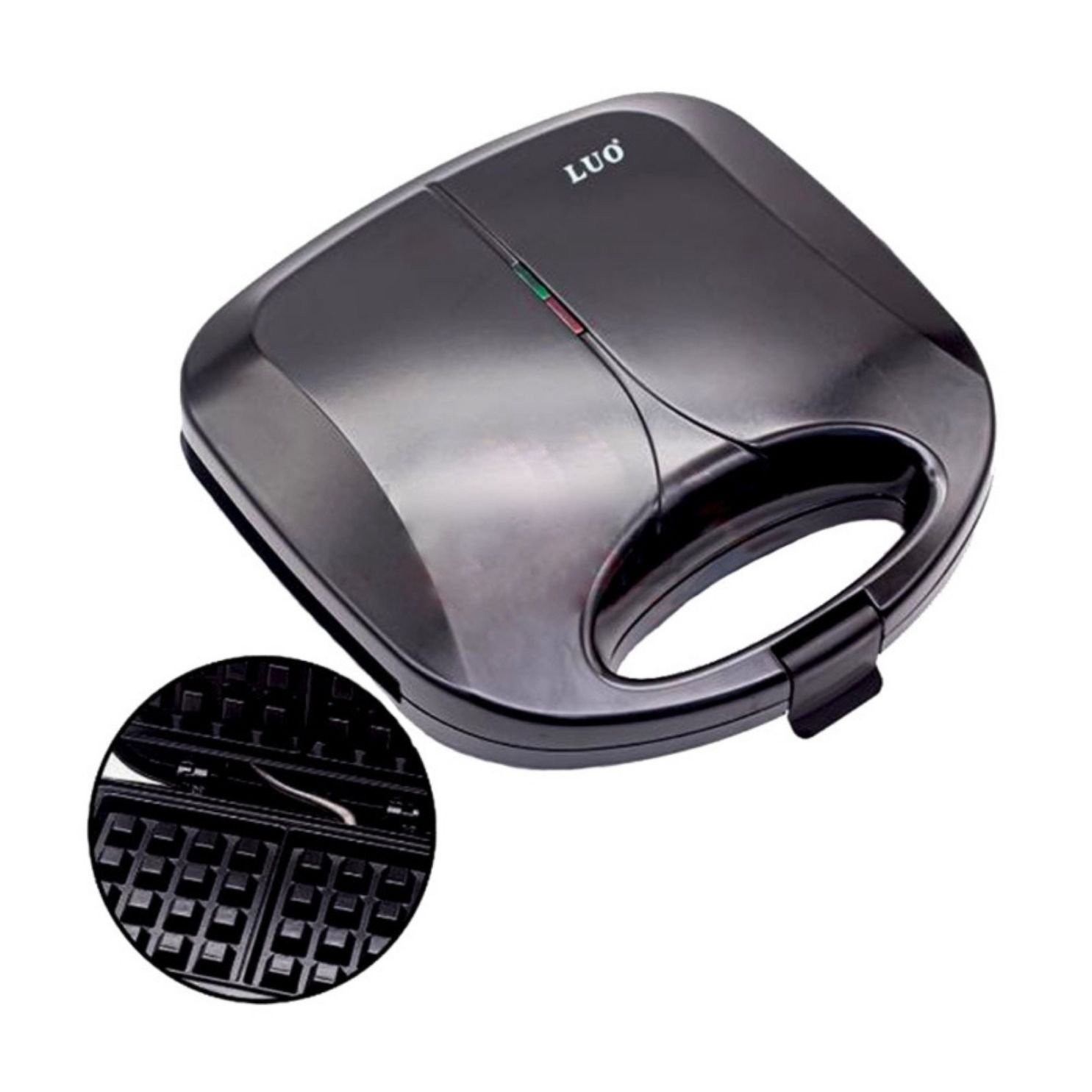 Maquina de Waffle Luo Pratic 750W 220V