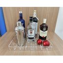 Ver imagem 6 de Bandeja Acrílico Transparente Bisotê 40 X 30 X 5 X 6 Mm Esp.