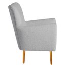 Ver imagem 4 de Poltrona Decorativa Luxo Moderna Sala de Estar Recepção Amélia Linho