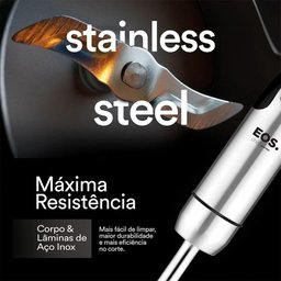 Mixer Eos 9 Velocidades 850w Inox e Preto Turbo Emx04 220v - 4
