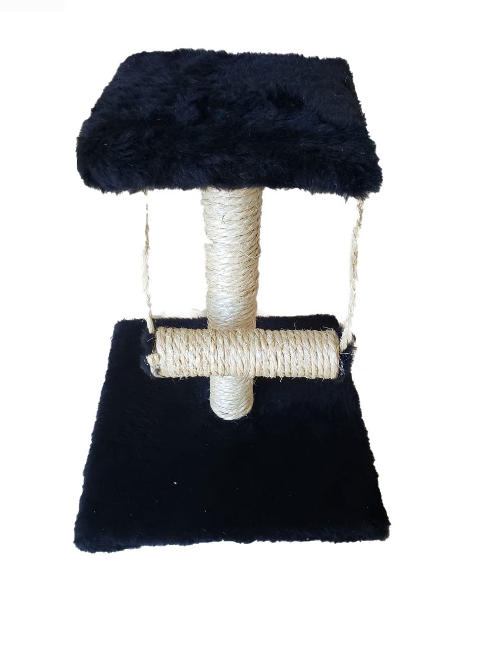 Arranhador Para Gatos Poste Com Balanço 40cm Grande Corda Sisal Brinquedo Cat Felino