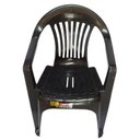 Ver imagem 3 de Kit 10 Cadeiras Preta 182Kg e 1 Mesa Desmontável 83cm