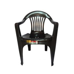 Kit 10 Cadeiras Preta 182Kg e 1 Mesa Desmontável 83cm - 2