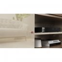 Ver mais imagens de Rack Ripado para TV até 60 Polegadas Legacy com pés em madeira maciça.