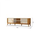 Ver imagem 3 de Rack Ripado para TV até 60 Polegadas Legacy com pés em madeira maciça.