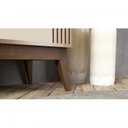 Ver imagem 7 de Rack Ripado para TV até 60 Polegadas Legacy com pés em madeira maciça.