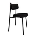 Ver imagem 2 de Conjunto 4 Cadeiras de Jantar Alloa com Estr.Preta