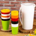 Ver imagem 2 de Jarra Fresc 2,5l Preta em Polipropileno Linha Tropical Vem