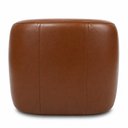 Ver imagem 6 de Poltrona Decorativa Giratória em Couro Livintus Leather
