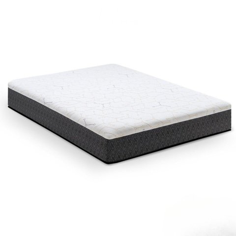 Colchão Casal 138cm x 17cm Enrolado e Embalado a Vácuo Hypnos Pikolin Branco/Cinza