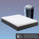 Ver imagem 6 de Colchão Casal 138cm x 17cm Enrolado e Embalado a Vácuo Hypnos Pikolin Branco/Cinza
