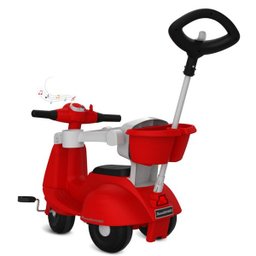 Triciclo Banderetta Passeio &amp; Pedal Vermelho Bandeirante - 4
