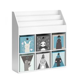Expositor de Livros Infantil Juca 100% Mdf Woodcore - 3