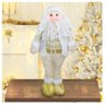 Decoração Boneco Natal Papai Noel Dourado Natalino 54cm - 1