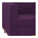 Ver imagem 6 de Sofá 2 Lugares Europa Suede Roxo - Am Decor